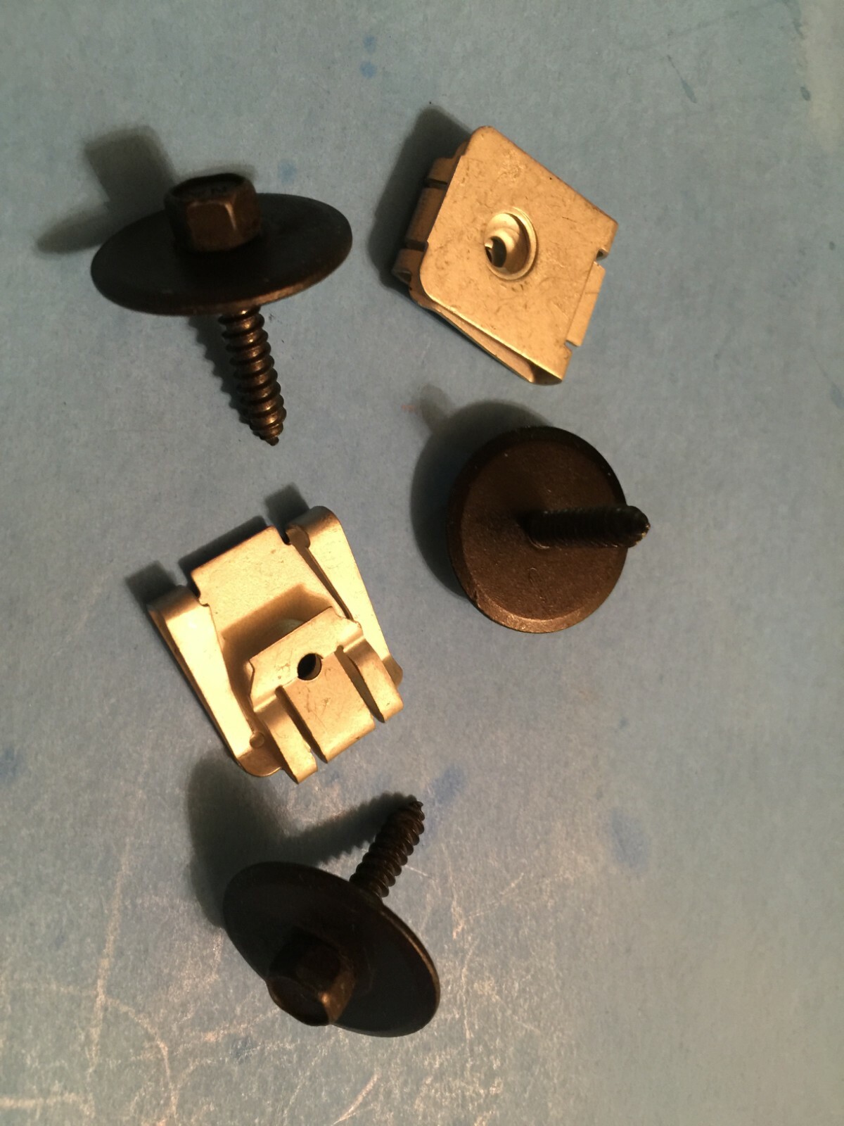 Mercedes Undercar Shield Sheet Metal Screw & Nut 2019900536 OEN 5PC eBay