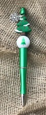 Beaded Christmas Tree Pen