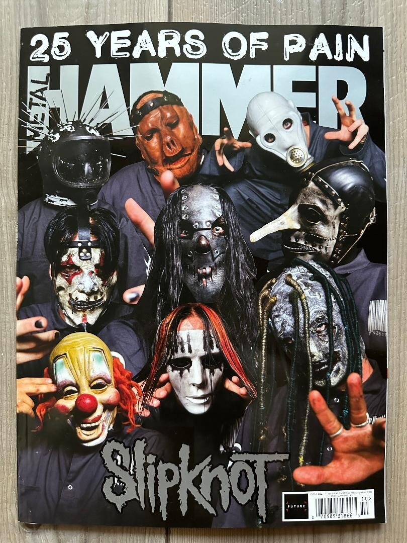 廃盤大判ポスタースリップノットフェイス マスク Slipknot スリップ
