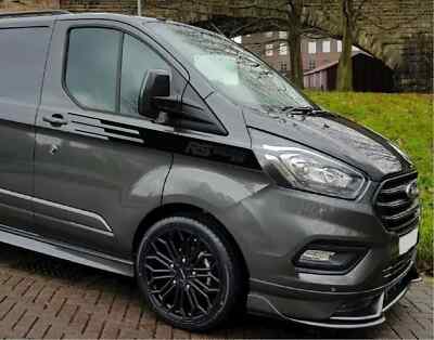 Ford Transit Custom Grafik Kotflügel Motorhaube und Hecktür Aufkleber RS Edition