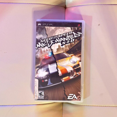 Need for Speed Most Wanted 5-1-0: For Sony PSP Box & Manuel Only