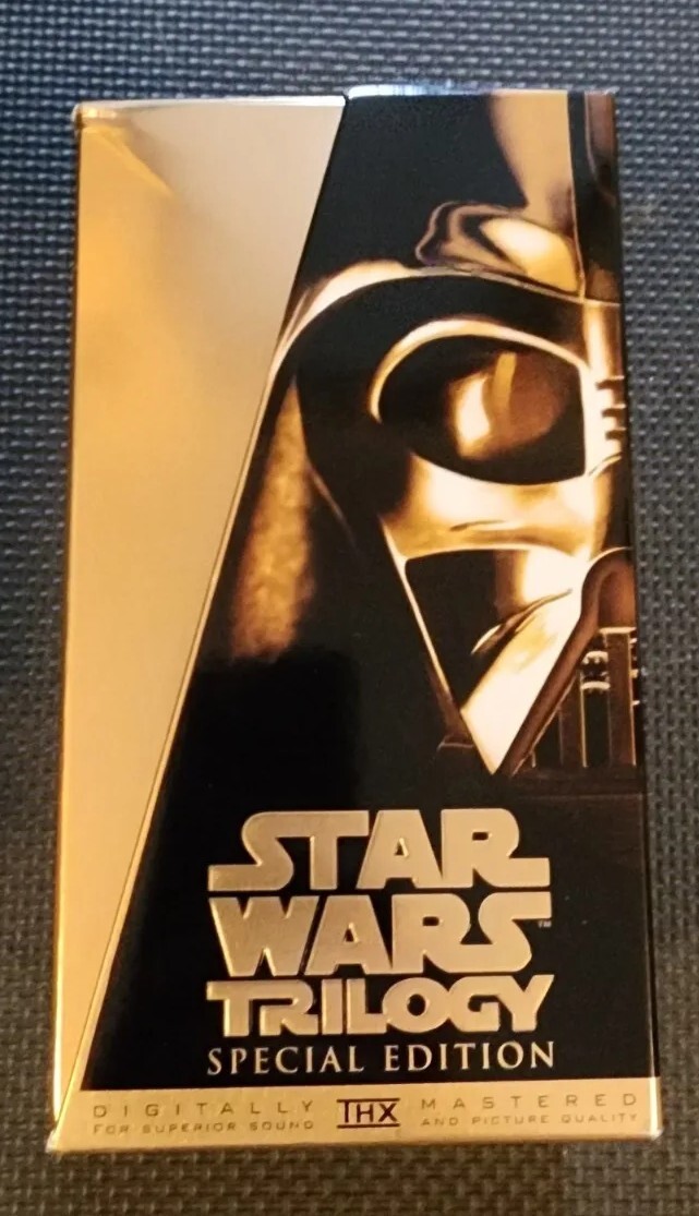 Star Wars Trilogy (VHS, 1997, Special Edition - Digitally