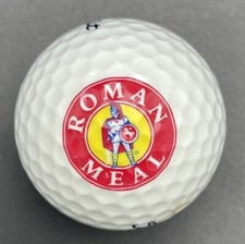 Roman Meal Logo Golf Ball 1 Titleist DT Wound Pre-Owned