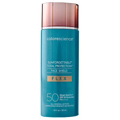 Colorescience Sunforgettable Total Protection Face Shield Flex Tan SPF50, 1.8 fl