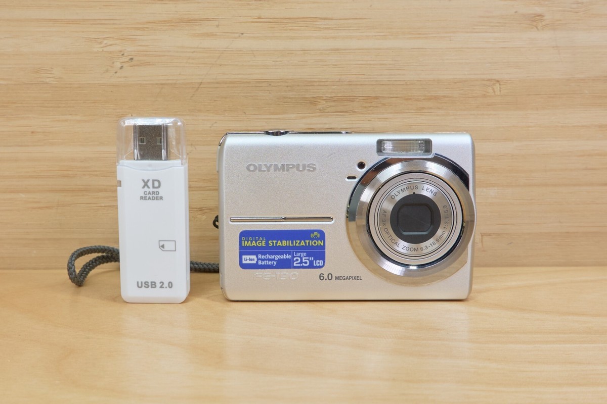 Olympus FE 190 6MP Digital camera, 3X Optical Zoom | eBay