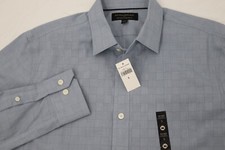 NWT Banana republic shirt Mens small non iron long sleeve button up plaid cotton