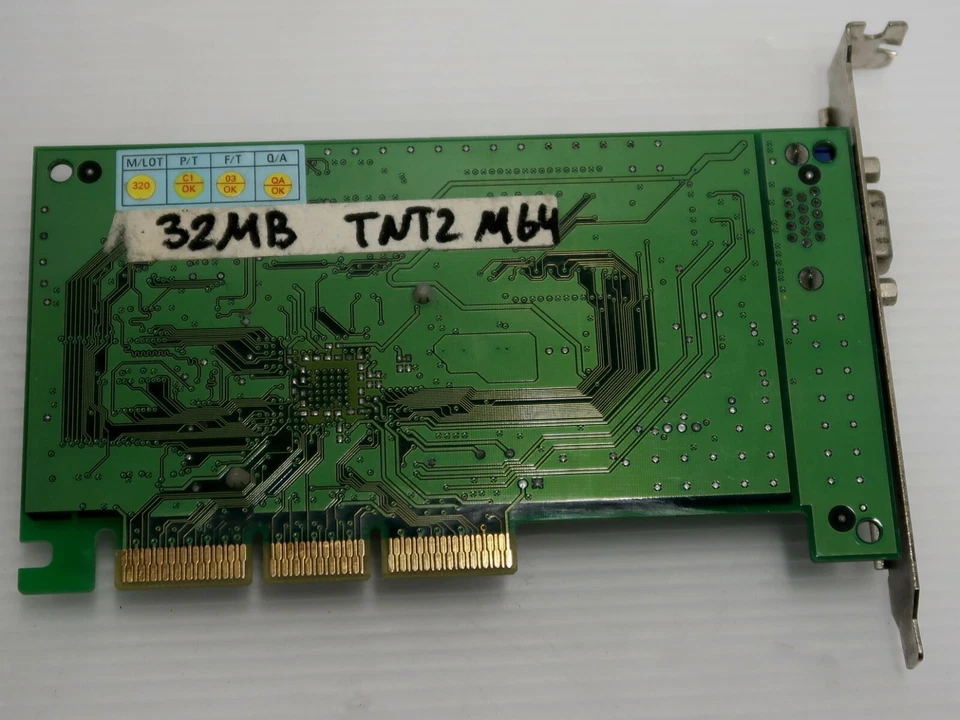 nVidia Riva TNT2 M64, 32MB SDR, 64 BIT, AGP 2x/4x, MSI MS8808 - WORKING 100% - Image 4 of 4