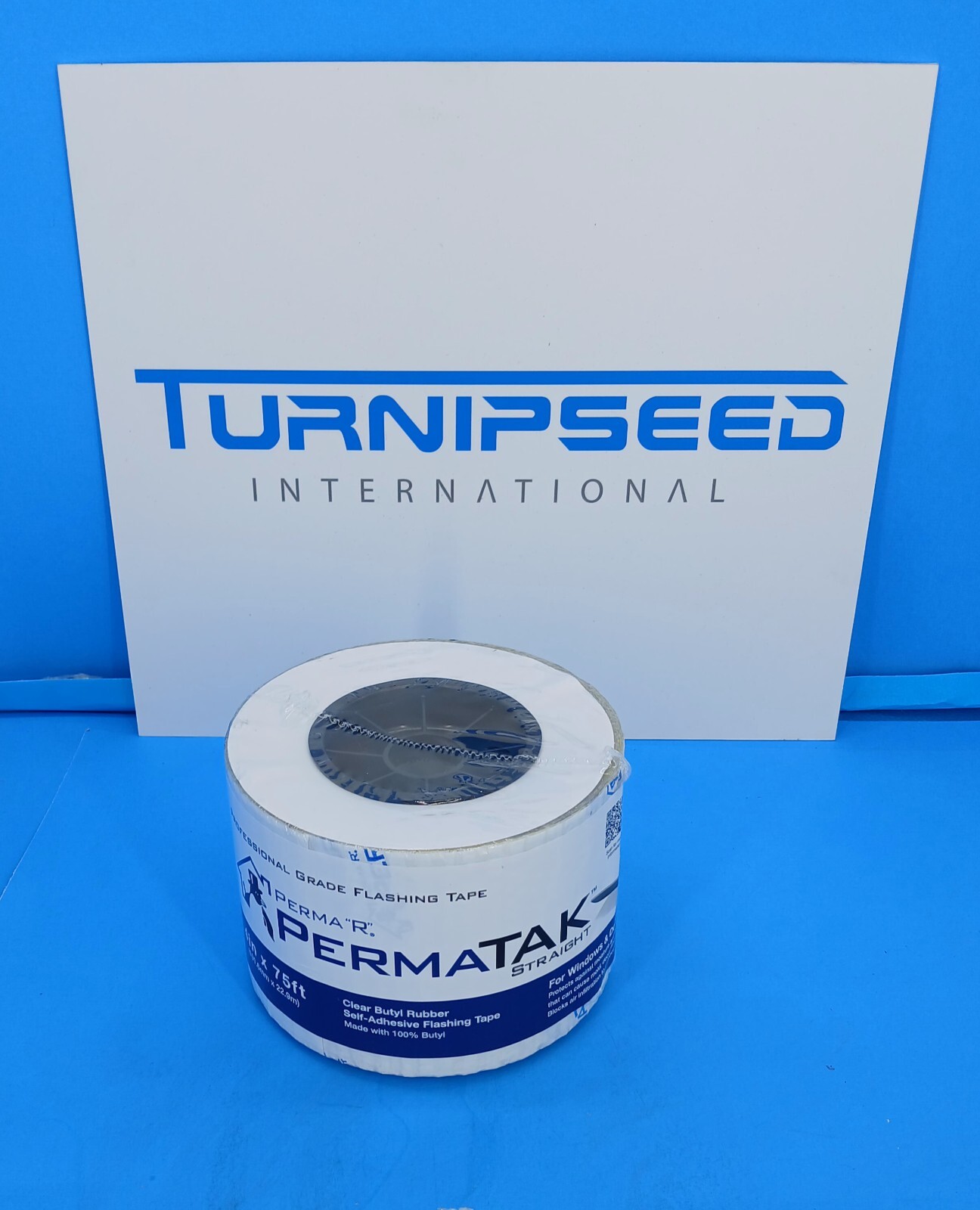 Perma "R" Products Permatak Straight Flash Clear Butyl Flashing Tape 4"x75'