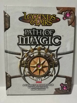 Legends & Lairs RPG HC (D20)-Path of Magic-Bards/Sorcerors/Wizards-New