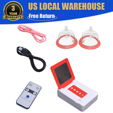 Breast Enlargement Beauty Electric Pump Vacuum Therapy Massager Rechargable
