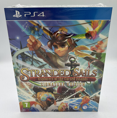 Stranded Sails Signature Edition (Sony PlayStation 4, 2019) PS4 Brand New Sealed