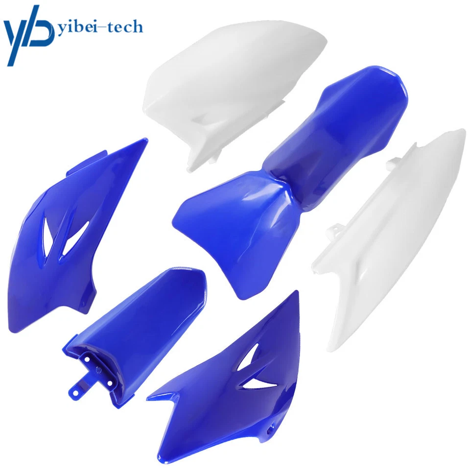 Kit de guardabarros de plástico ABS para Yamaha TTR 50 TTR50 2006-2021 carenado de cubierta lateral EE. UU. Foto 2 de 4