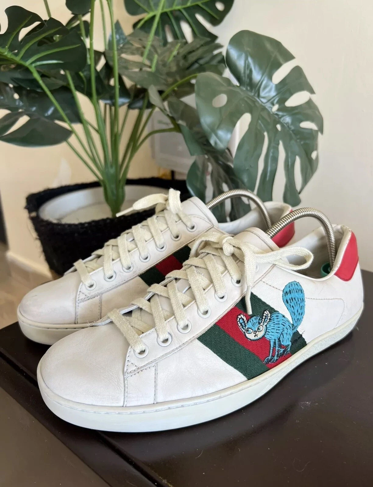 Baskets homme Gucci 659219 brodées Ace taille US 7,5    UK 7