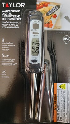 TAYLOR Digital Thermometer Instant Read Commercial Professional Use NSF Listed