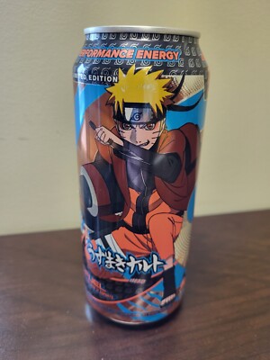 4 Pack GFUEL Saga Mode Naruto Shippuden Anime Energy Drink G Fuel