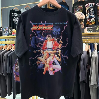 Final Fight Arcade  Retro Vintage Style T-Shirt High Quality Graphic Print DTG 