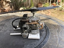 Vintage Zenoah Komatsu Engine RC Model Airplane Made in Japan