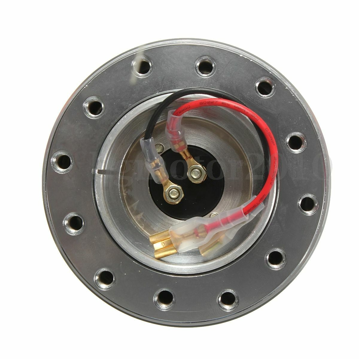 Ball Bearing Silver Steering Wheel Quick Release Detachable Hub For