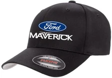 Ford Maverick Logo Classic Design Flexfit 6277 Hat Cap
