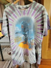 Vintage Rolling Stones 1997 Bridges To Babylon World Tour T-Shirt Large W/STUB