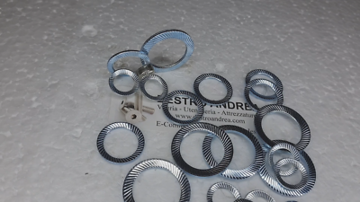 5 Rondelle Di Sicurezza A Molla In Rame - Diametro M10, Per Bulloni E Dadi, Anti-allentamento - Foto 11