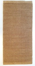 Jute Teppich 70X140 CM Nachhaltige Naturfarbene Handgewebte Läufer Boho 