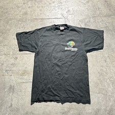 Vintage 90s Made In USA Single Stitch Brainwaves Maui Shirt Men’s Size M Black
