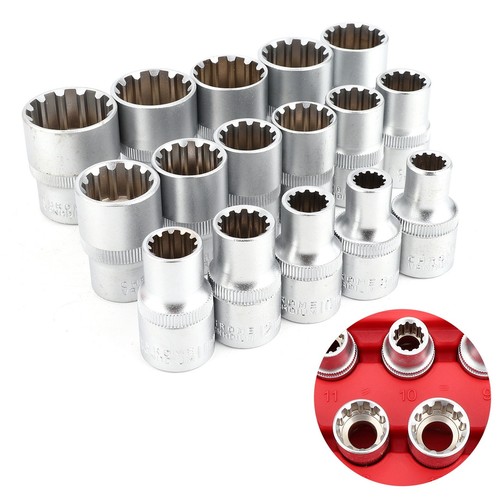 8 Point Socket Set 3/8