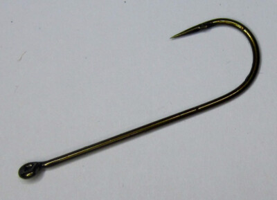 100 Aberdeen Hook For Ice Jigs, Perch & Walleye Rigs, Live Bait 2 Sizes