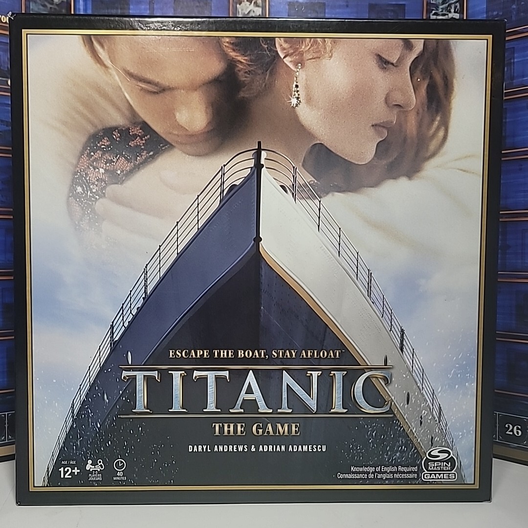 Titanic: Escape the Boat, Stay Afloat Board Game 2020 Edition Spin Master Games