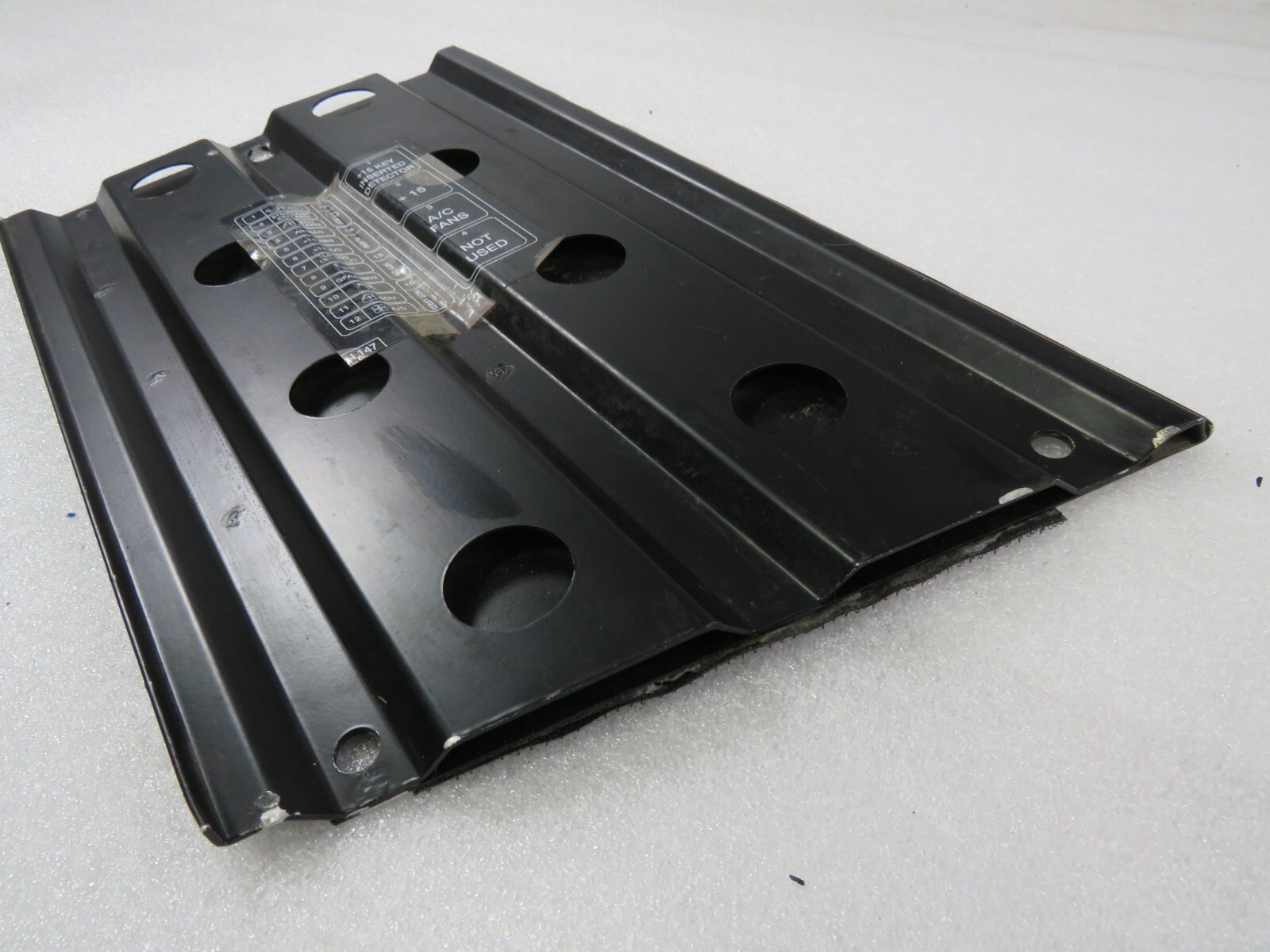 Lamborghini Murcielago, RH, Right, Kick Panel Plate, Used, P/N 0078009327