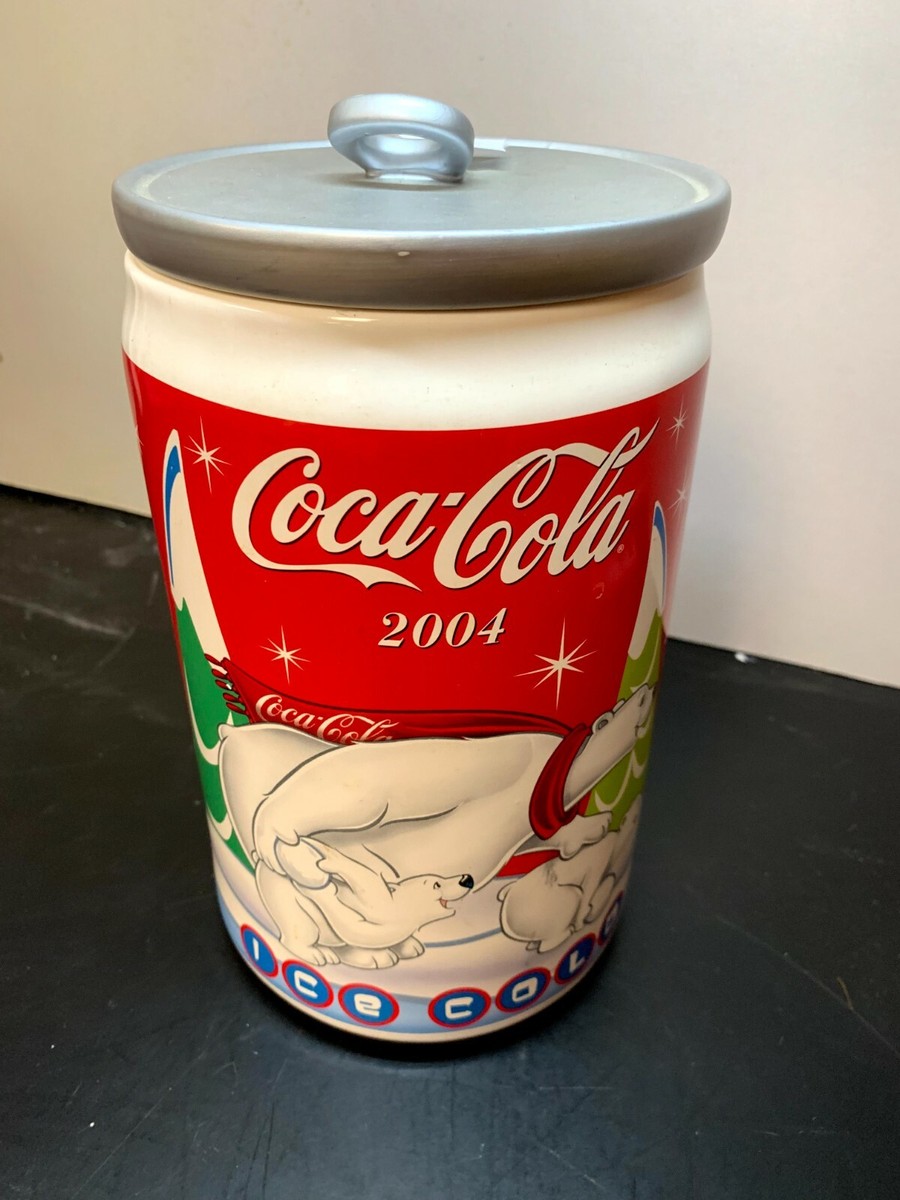 Coca Cola 2004 Can Cookie Jar 5