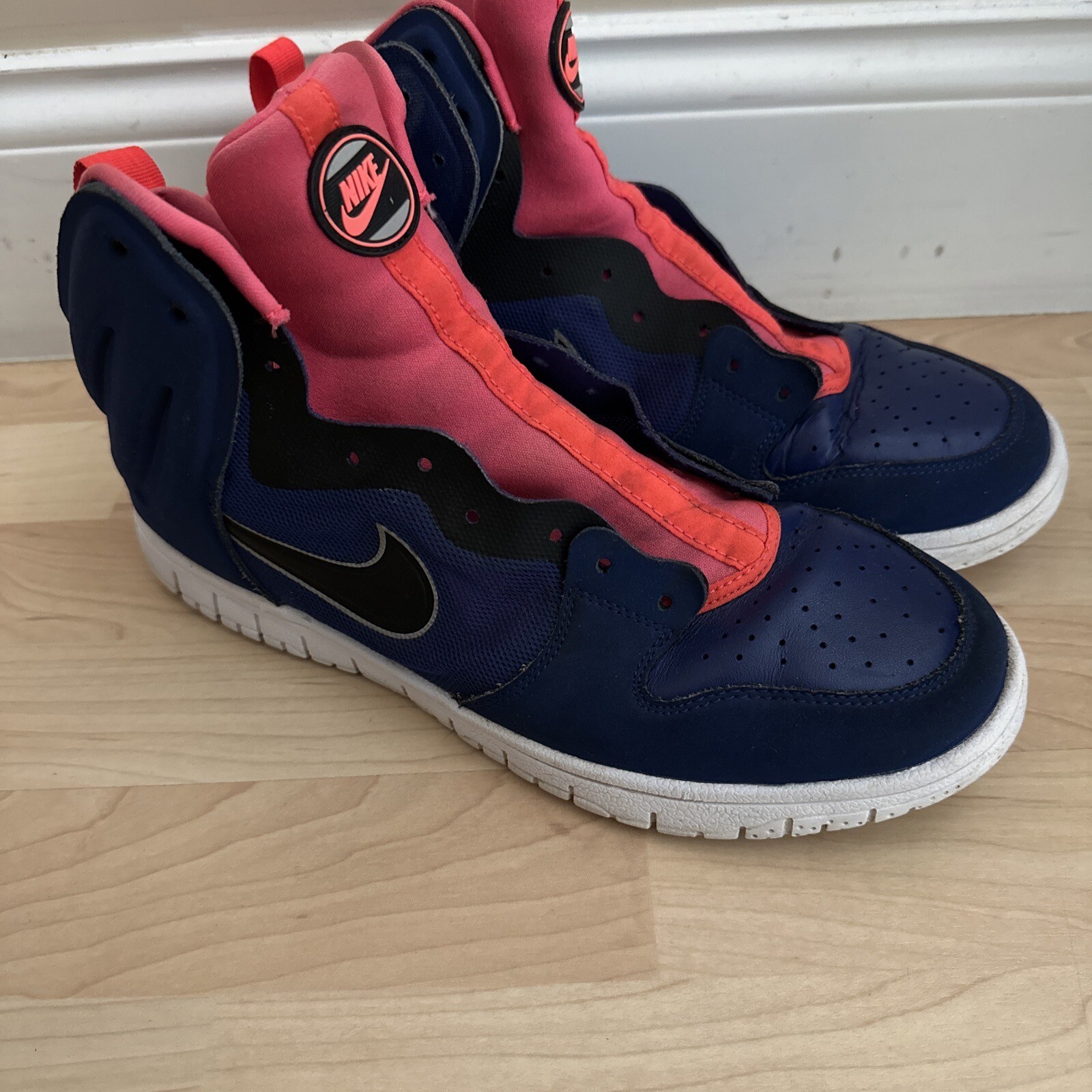 Nike Mens Dunk Free Basketball Shoes Blue 599466401 2013 Size 10.5m eBay