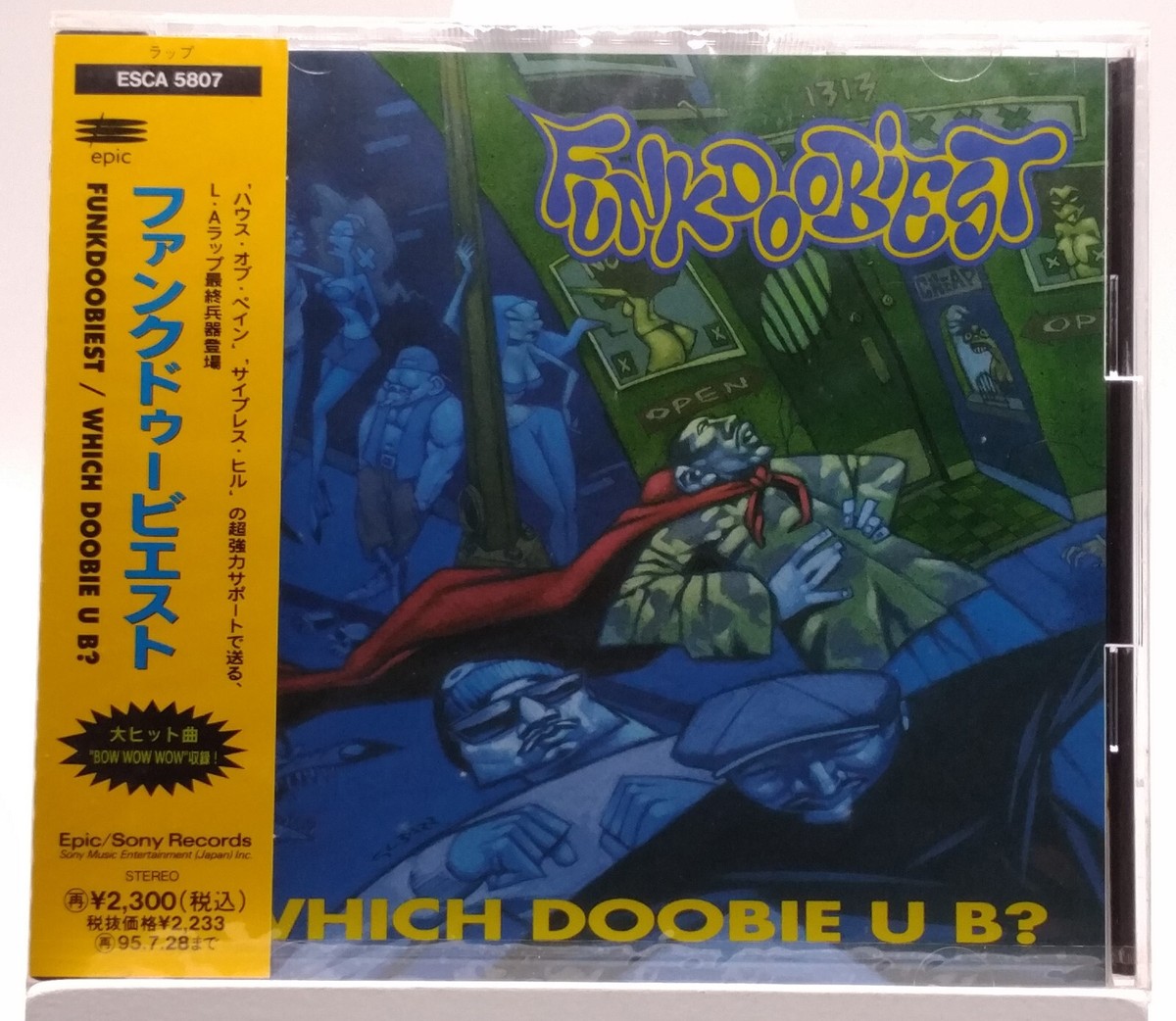 FUNKDOOBIEST Which Doobie U B? JAPAN CD ESCA 5807 PROMO 1993 NEW