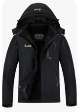 MOERDENG Men's Waterproof Ski Jacket Winter Snow  Mountain Windbreaker Small NWT