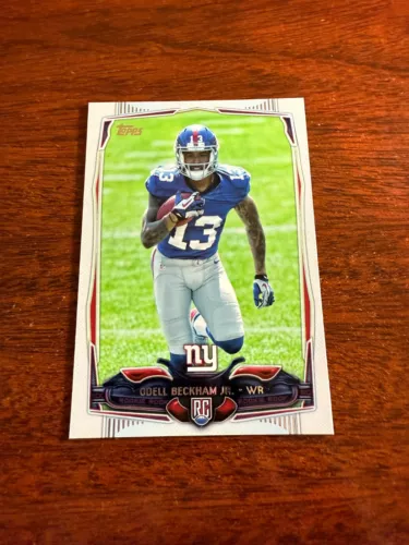 2014 Topps #355 Odell Beckham Jr. Rookie Card