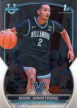 Mark Armstrong 2022-23 Bowman University Chrome - 1st #95 - Villanova Wildcats
