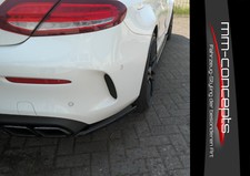 CUP Diffusor Flaps Seiten Ansatz S für Mercedes C63 Coupe C205 AMG Heck W205 S CUP Diffusor Flaps Seiten Ansatz S für Mercedes C63 Coupe C205 AMG Heck W205 S