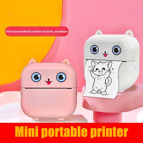 Mini Printer For IPhone And Android, Wireless Mini Photo Printer Label Printer-* - Imagen 2 de 14