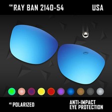 Anti Scratch Polarized Replacement Lenses for-Ray Ban RB2140 54mm Options