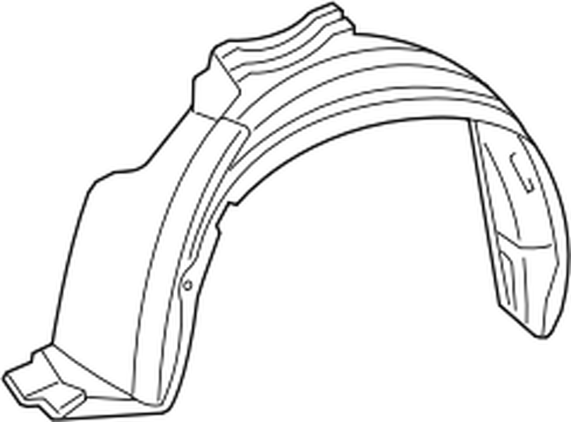 53876-42064 Toyota Liner, front fender, lh 5387642064, New Genuine  