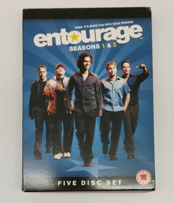 DVD Serie ''Entourage Staffel 1-2'' sehr guter Zustand 5 DVD's englisch