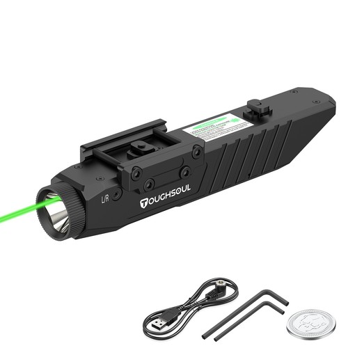 FIREFIELD TORCIA TATTICA COMPATTA BattleTek DA PISTOLA / FUCILE 150 Lumen Nera - Foto 12