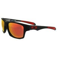 Oakley Sunglasses Jupiter Carbon 9220-06 Matt Black Ruby Iridium Polarized Oakley Sunglasses Jupiter Carbon 9220-06 Matt Black Ruby Iridium Polarized