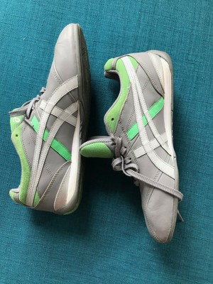 asics leather shoes womens