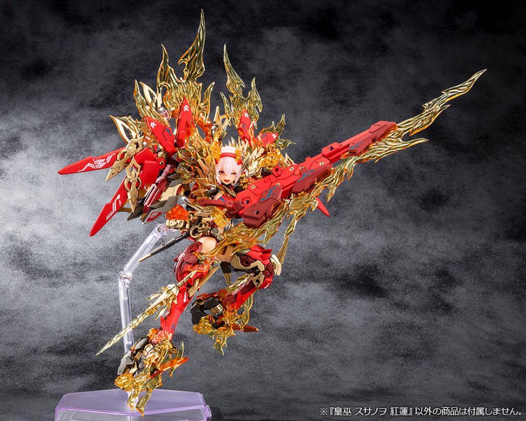 魅黒/RED ZERO-GEVOLUTION800朱雀IIEVA Megami Device Emperor Susanoo Crimson 1/1 Scale Model Figure