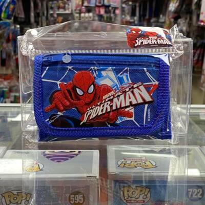 MARVEL Ultimate Spider-Man Children boy's Tri Fold Wallet - Blue