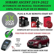 Remote Starter Kit for SUBARU ASCENT 2019-2022 PTS AUTO & MANUAL TRANSMISION