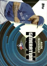 2022 Topps Alek Manoah #GN-54 Generation Now Toronto Blue Jays 1R