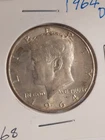1964-D Kennedy Half Dollar Extremely Fine Denver Mint 50 Cent Coin